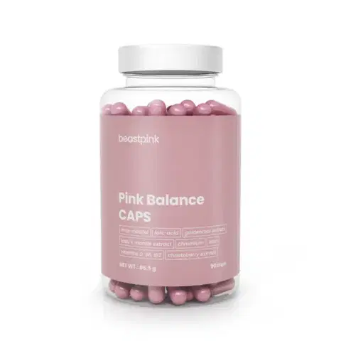 Ostatné špeciálne doplnky výživy GymBeam Pink Balance CAPS