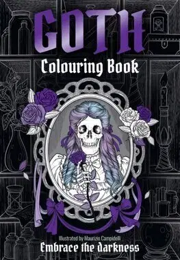 Maľovanky pre dospelých GOTH Colouring Book - Maurizio Campidelli,Maurizio Campidelli