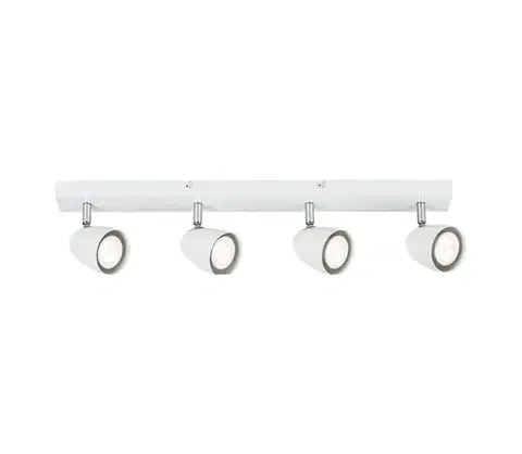 Svietidlá Rabalux 73022 - Bodové svietidlo PERICO 4xGU10/5W/230V biela 73022
