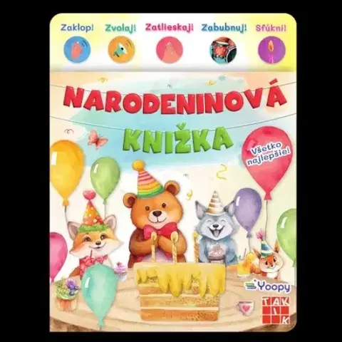 Zvukové knihy Narodeninová knižka - Všetko najlepšie!
