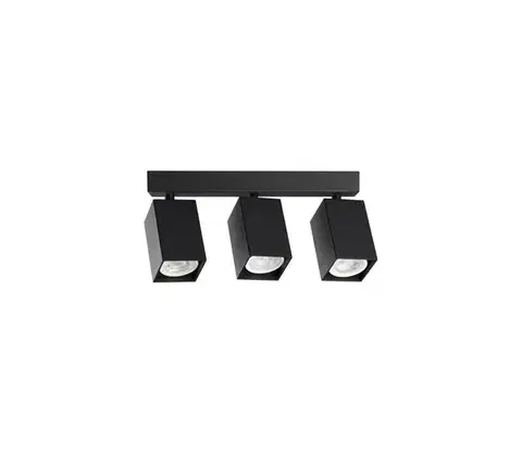 Svietidlá Ideal Lux - LED bodové svietidlo DYNAMITE 3xGU10/7W/230V CRI 90 čierne 371276