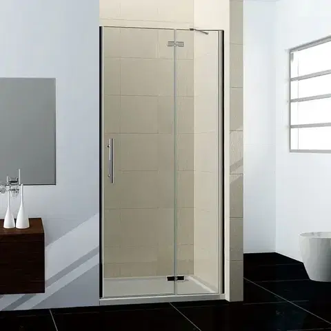 Sprchovacie kúty H K - Sprchové dvere MELODY F5 90 jednokrídlové s pevnou stenou 88-91 x 195 cm SE-MELODYF590SET