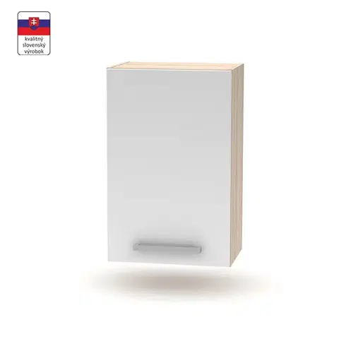 Kuchynské horné skrinky KONDELA Nova Plus NOPL-024-OH kuchynská skrinka dub sonoma / biela