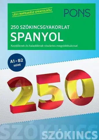 Gramatika a slovná zásoba PONS 250 Szókincsgyakorlat Spanyol - Iván Reymóndez Fernández,Zsuzsanna Szalay