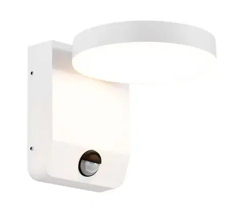 Záhradné lampy  LED Vonkajšie nástenné svietidlo so senzorom LED/17W/230V 3000K biela 2954