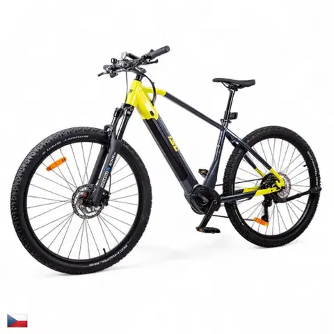Elektrobicykle Horský elektrobicykel inSPORTline ISL Tachion 630Wh 29" - model 2026 Graphite Neon - 21" (185-195 cm)