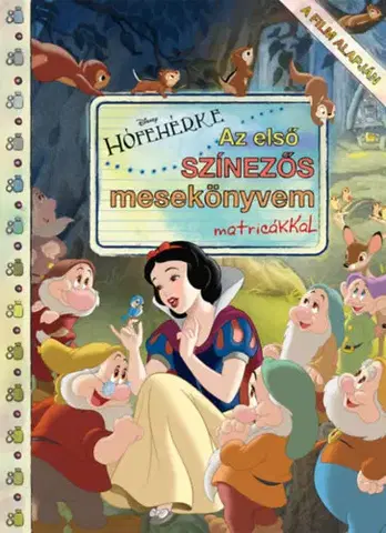 Rozprávky Hófehérke - Első színezős mesekönyvem matricákkal
