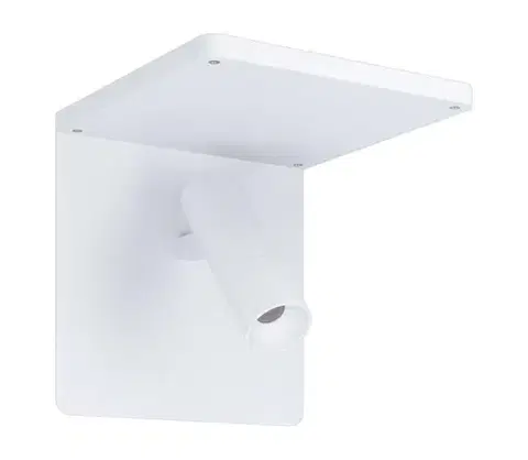 Svietidlá Eglo 67562 - LED Nástenné svietidlo s policou CIGLIE LED/8,1W/230V biela 67562