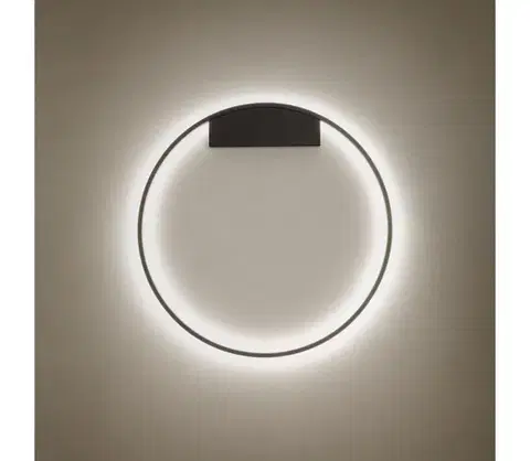 Svietidlá Redo 01-2819 - Stmievateľné LED nástenné svietidlo FEBE LED/24W/230V čierne 01-2819