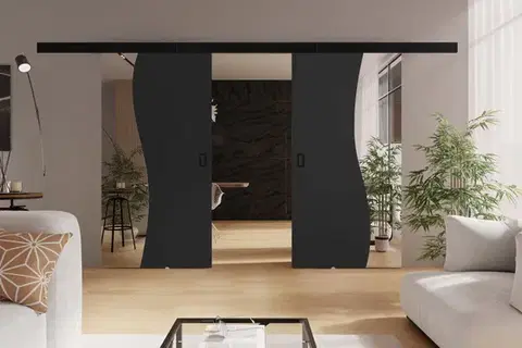 Posuvné dvere KIER Posuvné dvere FALA DUO | 152 cm Farba: Grafit