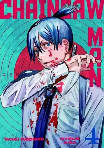 Komiksy Chainsaw Man 4: Ve střelbě je síla - Tacuki Fudžimoto,Tacuki Fudžimoto,Michala Kropáčková