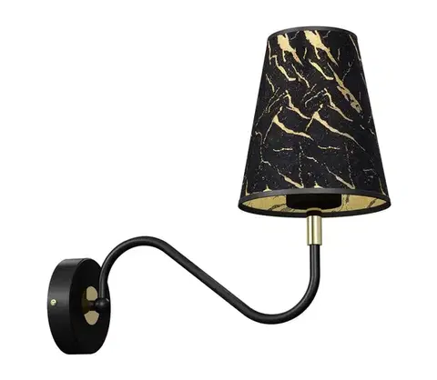 Svietidlá  Nástenné svietidlo HERMES 1xE27/60W/230V MLP7280