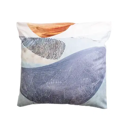 Dekoračné obliečky Dekoračná obliečka 45x45cm Jewell Modro fialová TiaHome