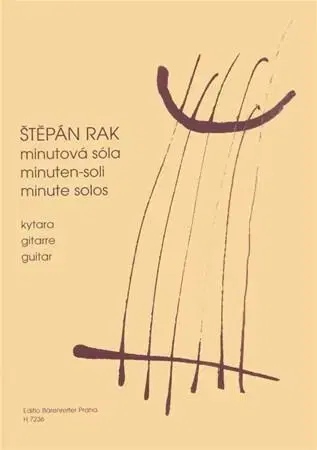Hudba - noty, spevníky, príručky Minutová sóla - Štěpán Rak