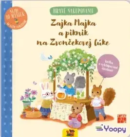 Leporelá, krabičky, puzzle knihy Zajka Majka a piknik na Zvončekovej lúke - Eva Barnišinová