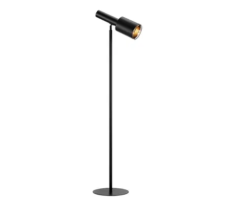 Lampy Markslöjd 108542 - Stojacia lampa OZZY 1xE27/40W/230V čierna 108542