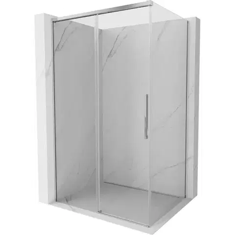 Sprchovacie kúty MEXEN/S - Rox sprchovací kút posuvný 90 x 95, transparent, chróm 8C2-090-095-01-00