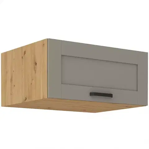 Kuchynské skrinky visiace Kuchynská skrinka Luna claygrey/artisan 80 Nagu-36 1F