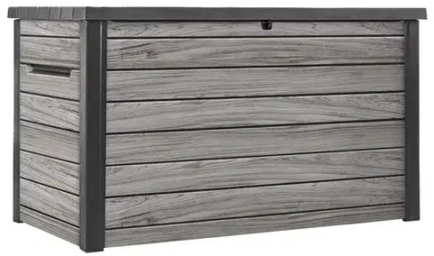 Úložné boxy a chladničky KETER Úložný box DECO DASHBOARD STORAGE 870L | sivá