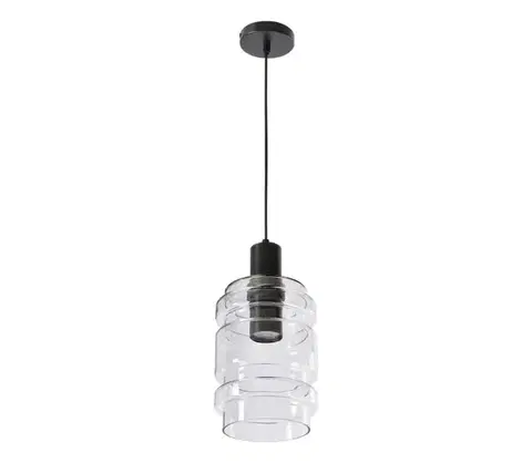Svietidlá  Závesný luster RADON na lanku 1xE27/40W/230V číry 31-45294