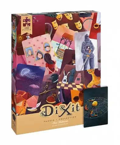 1000 dielikov ADC Blackfire Puzzle Red MishMash 1000 Dixit Universe