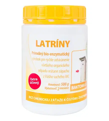 Upratovanie Baktérie do latríny - Baktoma LA 0,5kg Baktoma LA: 0,5 kg