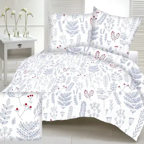 Obliečky Obliečky flanelové Rimini 200x140cm+90x70cm TiaHome