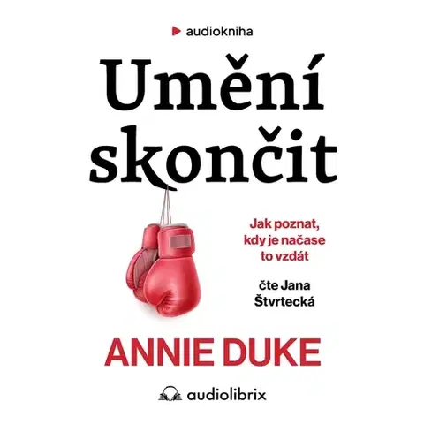 Rozvoj osobnosti Audiolibrix Umění skončit