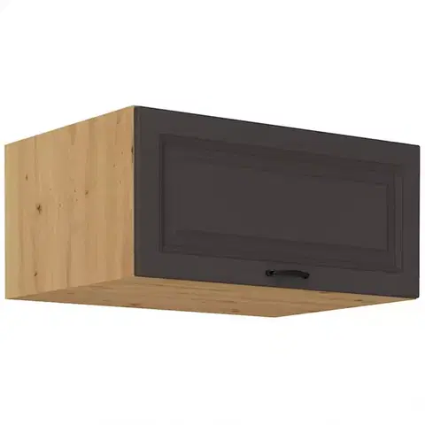 Kuchynské skrinky visiace Kuchynská skrinka Stilo grafit matná/artisan 80 Nagu-36 1F