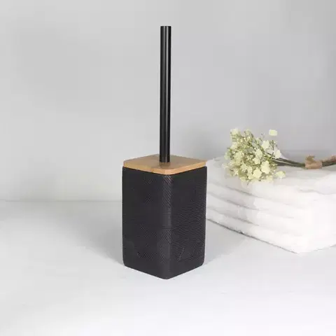 Kúpeľňové doplnky WC kefa PL-5554-C-black