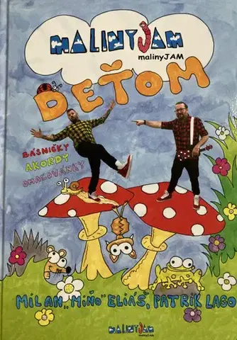 Básničky a hádanky pre deti malinyJAM Deťom (básničky, akordy, omaľovánky) - malinyJAM