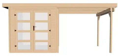 Zahradné domčeky Drevený záhradný domček 321 Weka