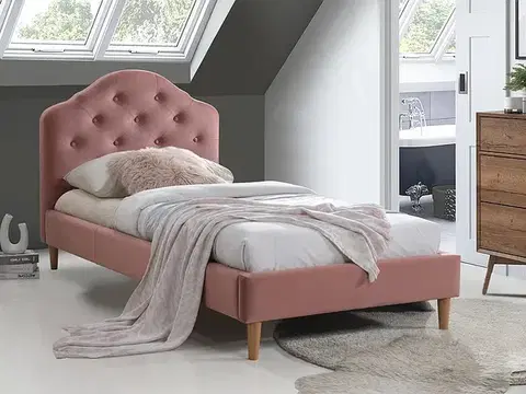 Postele Posteľ CHLOE VELVET 90 Signal