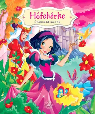 Leporelá, krabičky, puzzle knihy Hófehérke - Örökzöld mesék