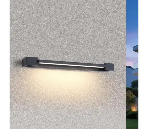 LED osvetlenie BRILAGI - LED vonkajšie nástenné svietidlo AQUA LINE LED/18W/230V 60 cm IP44 antracit CRI 90 BG2522