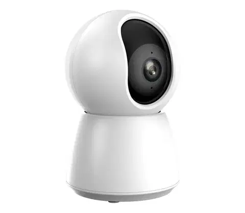 Predlžovacie káble iGET 75020823 - Inteligentná kamera s pohybovým senzorom 2K, 5 V, Wi‑Fi, biela 75020823