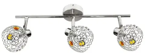 Stropná svetla Stropná bodová lampa ARON 3xG9 Candellux
