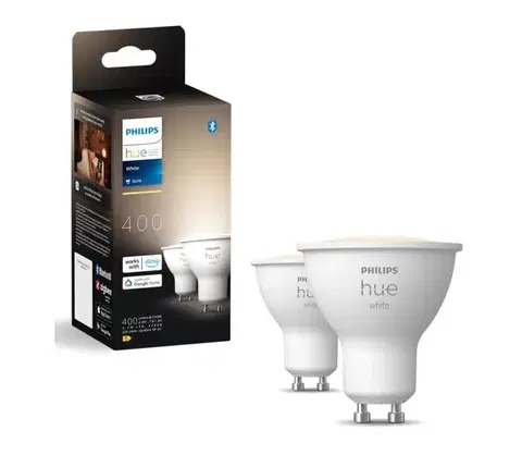 Žiarovky SADA 2x LED Stmievateľná žiarovka Philips Hue WHITE GU10/4,2W/230V 2700K 8720169230231