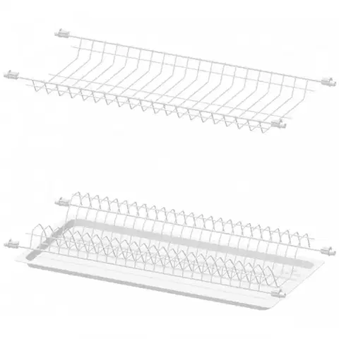 Odkvapkávače na riad Odkvapkávač STANDARD 1 60 BIELY