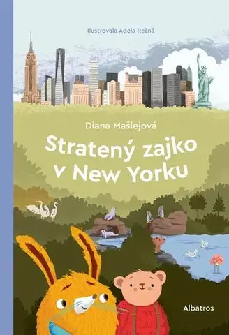 Rozprávky Stratený zajko v New Yorku - Diana Mašlejová