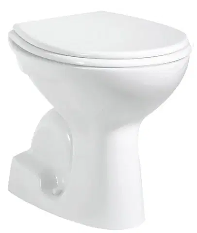 Záchody SAPHO - WC misa, 36x54cm, spodný odpad, biela TP340