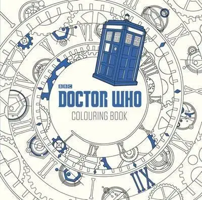 Maľovanky pre dospelých Doctor Who - The Colouring Book