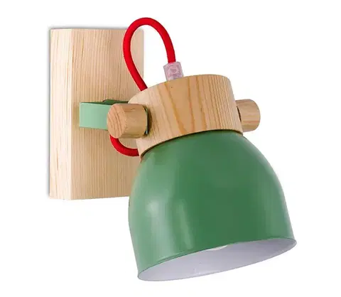 Svietidlá  Nástenné bodové svietidlo VIANA 1xE27/60W/230V 40002-cl489-pla000-cp000