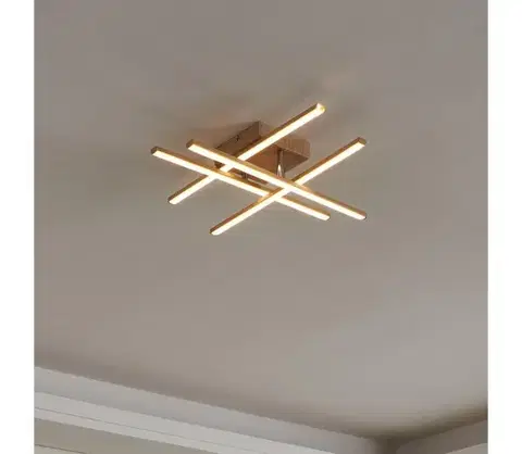 Svietidlá Eglo 901104 - LED stropné svietidlo LASANA LED/20,5W/230V zlaté 901104