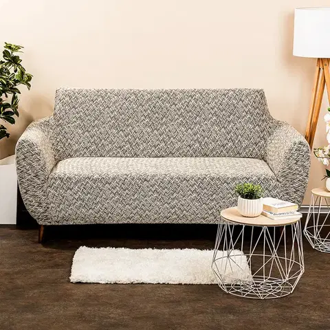 Prehozy 4Home Multielastický poťah na dvojkreslo Comfort Plus béžová, 140 - 180 cm, 140 - 180 cm