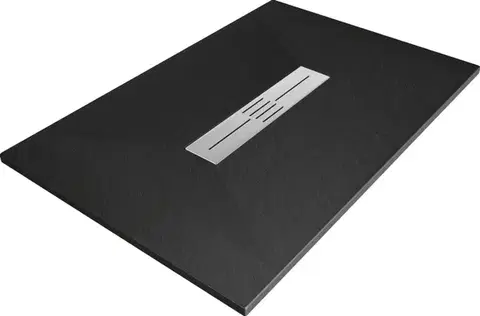 Vane MEXEN - Toro sprchová vanička obdĺžniková SMC 100x80, čierna 43708010