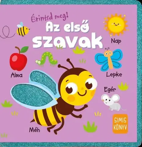 Leporelá, krabičky, puzzle knihy Érintsd meg! Az első szavak