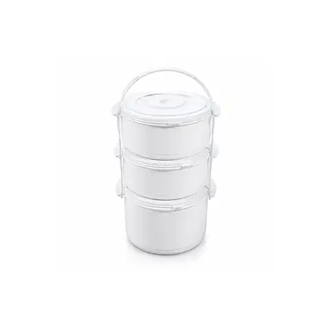 Jedlonosiče MAKRO - Obedár / jedlonosič 3 dielny 2 x 1L, 1 x 1,7L, rôzne farby