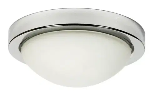 Stropná svetla Stropná lampa chróm/biela 32cm 2xE27 Roda