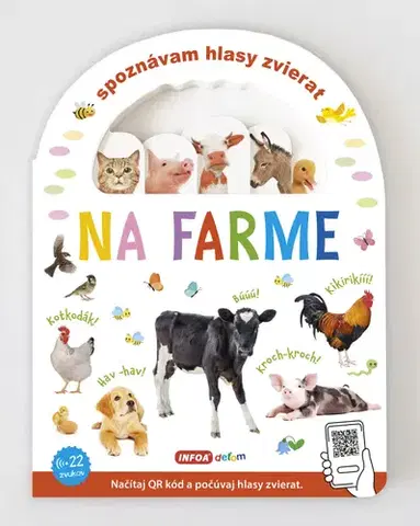 Leporelá, krabičky, puzzle knihy Spoznávám hlasy zvierat - Na farme